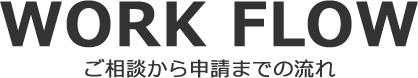 ご相談からご依頼後の流れ